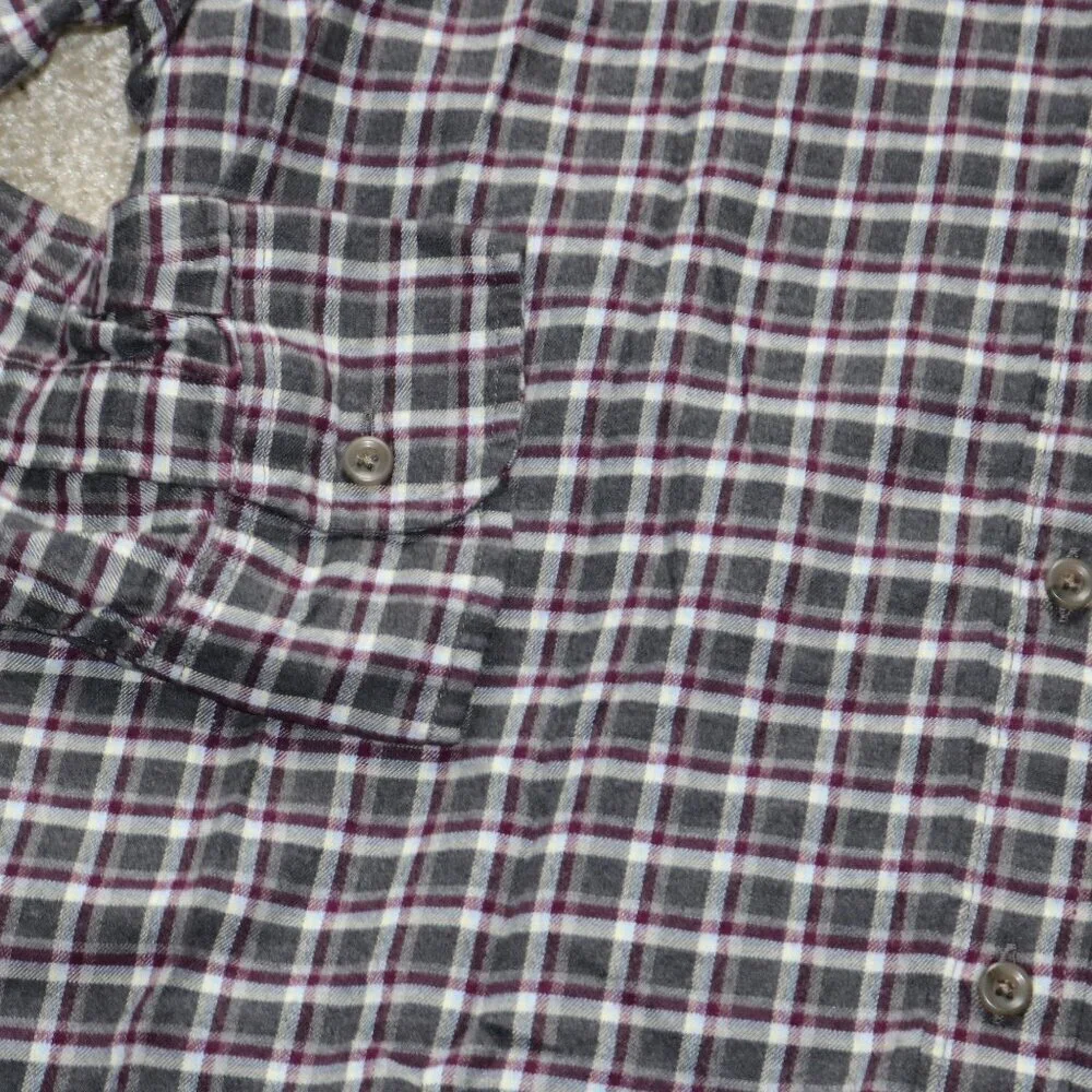 J. Crew Black and White Checkered Button Down Shirt